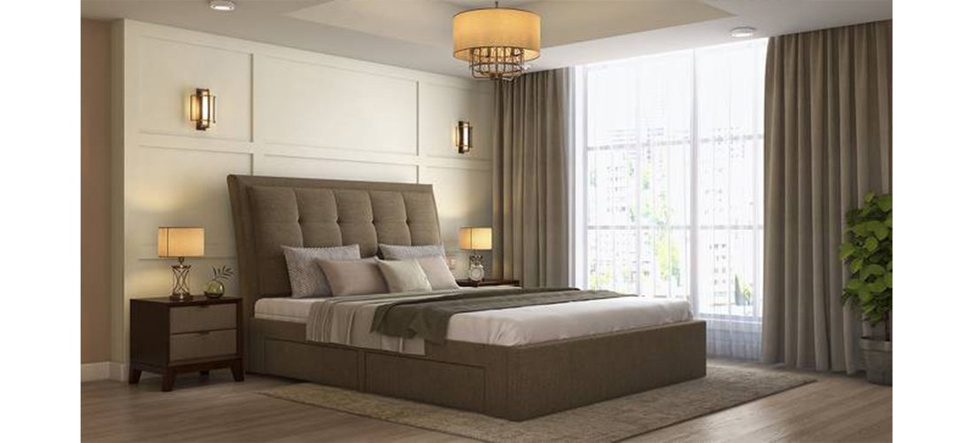 Upholstered Storage Bed